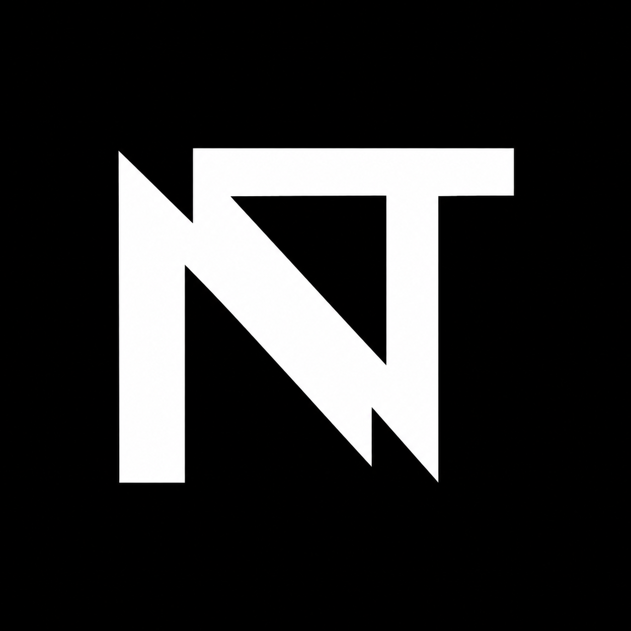 Noir Technologies geometric NT logo